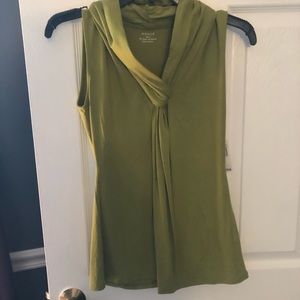 Olive green tank top